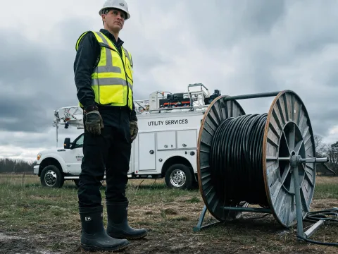 Utility field service boots