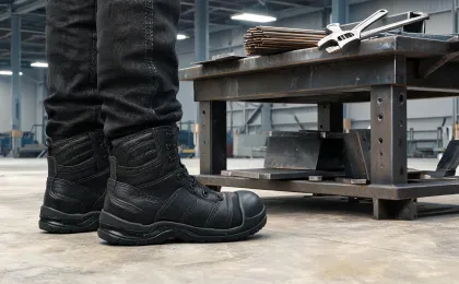 Metatarsal guard safety boots