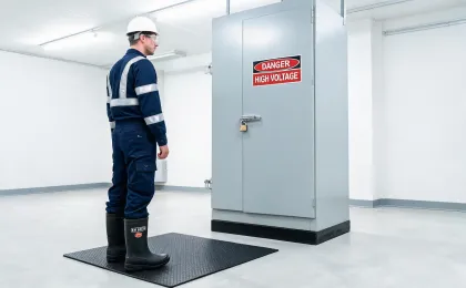 Electrical hazard work boots