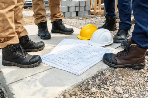 Construction boot bundle